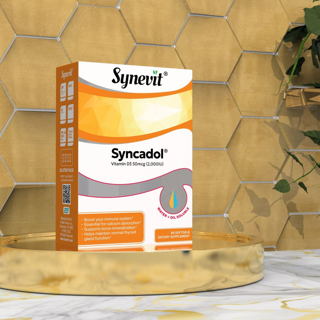 Synevit Syncadol Pain Relief Support – 60 softgel capsules
