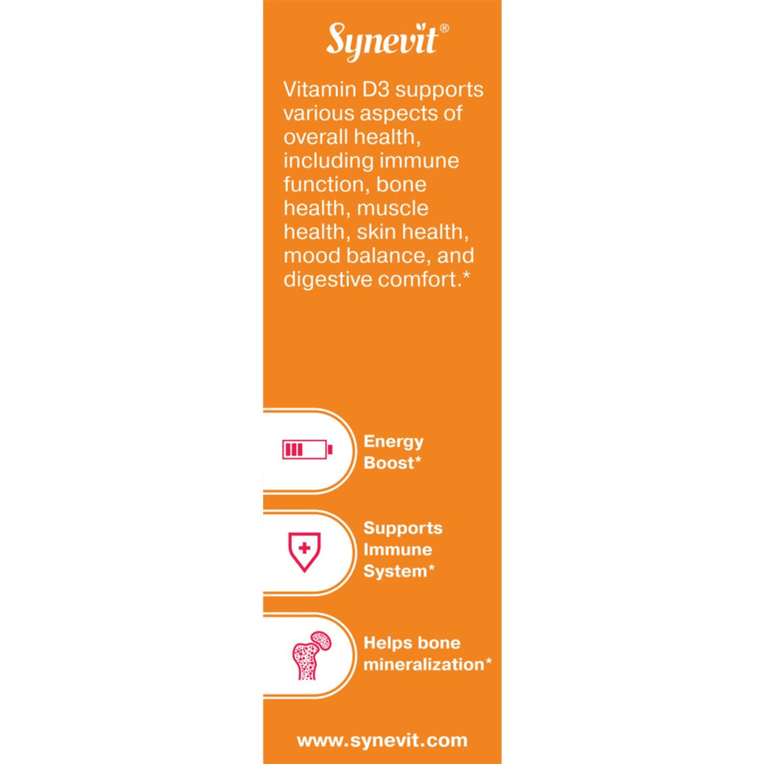 Synevit Syncadol Pain Relief Support – 60 softgel capsules