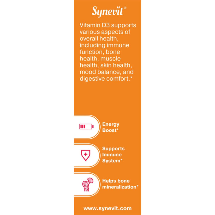 Synevit Syncadol Pain Relief Support – 60 softgel capsules