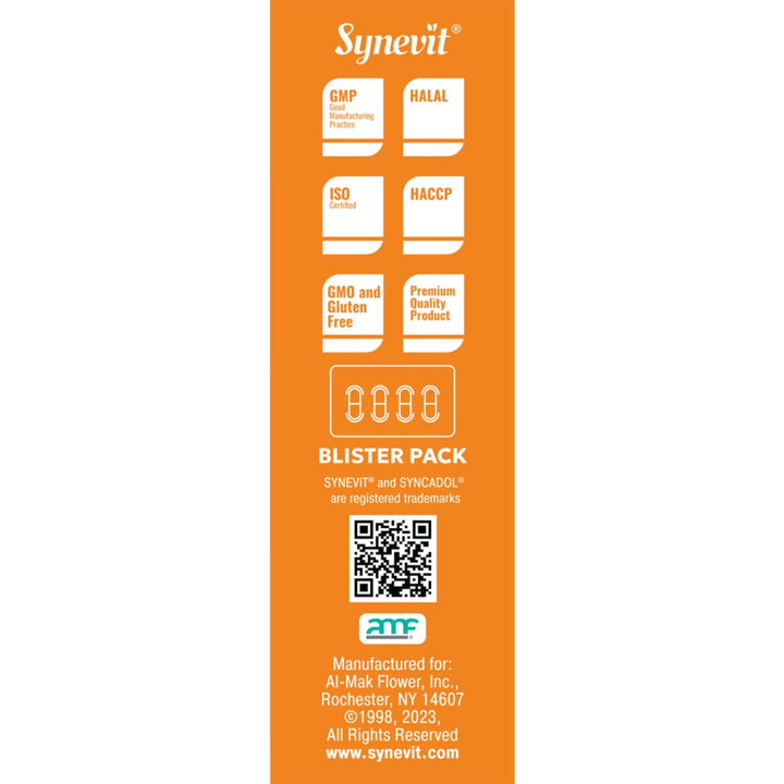 Synevit Syncadol Pain Relief Support – 60 softgel capsules