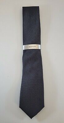 Alfani Men's Slim Neat Tie Black Size Regular