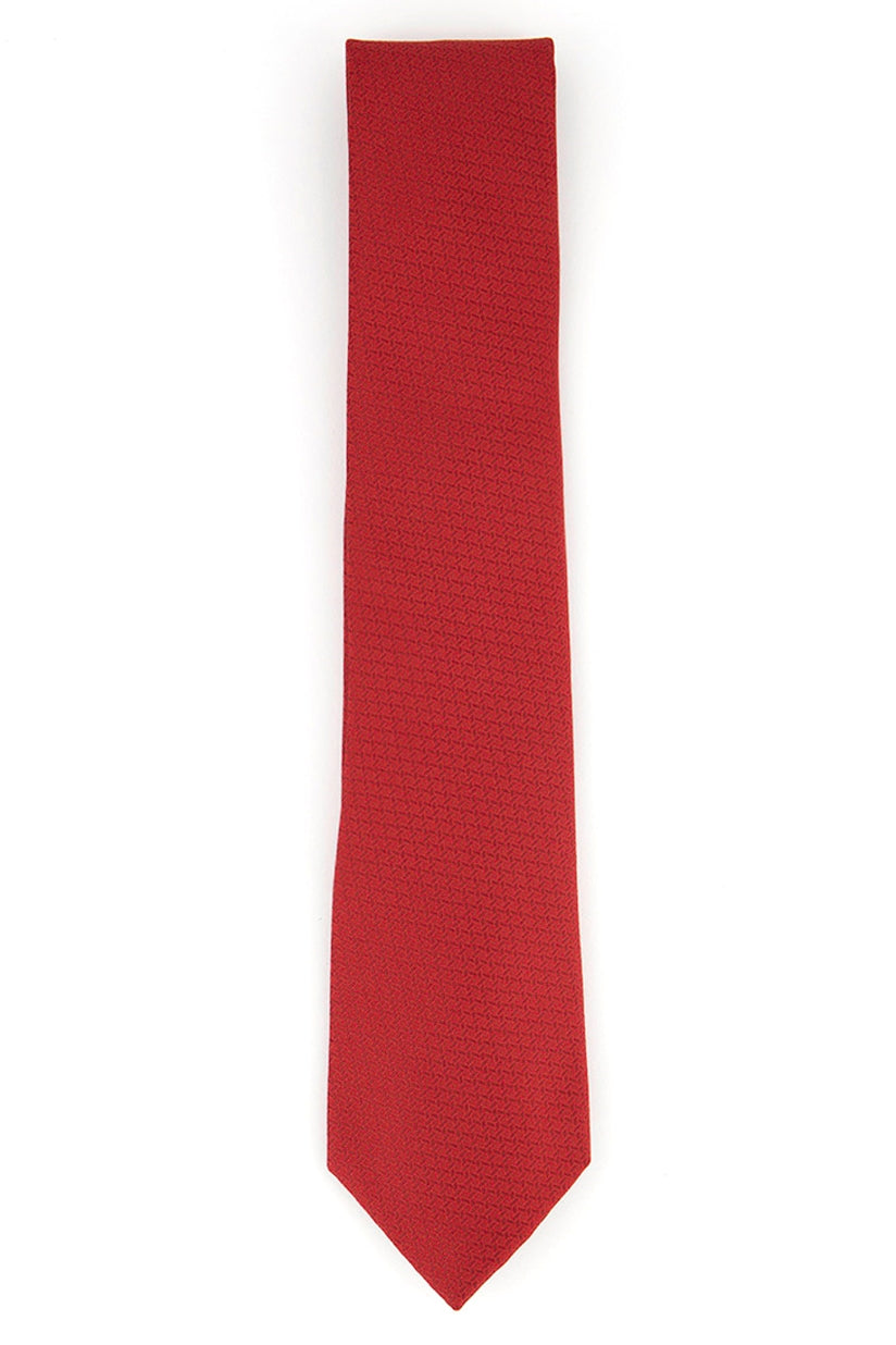 Perry Ellis Men's Starlite Neat Tie Red Size Regular