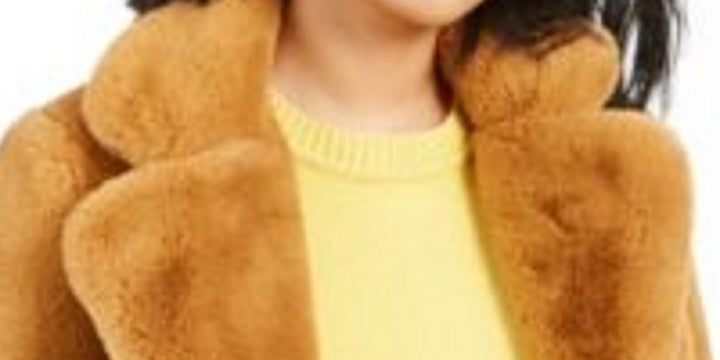 Apparis Women's Eloise Faux-Fur Coat Brown Size Medium