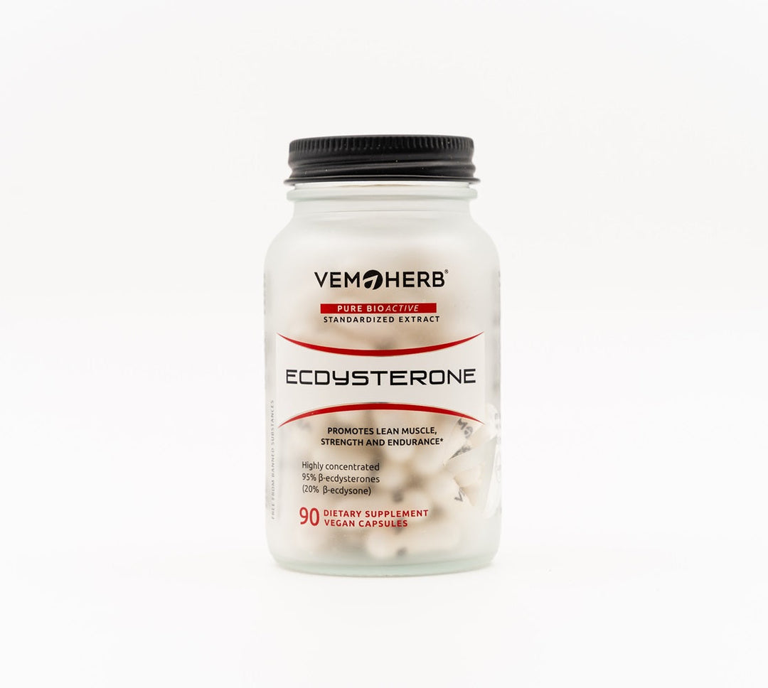 VemoHerb Ecdysterone, Dietary Supplement - 90 Capsules