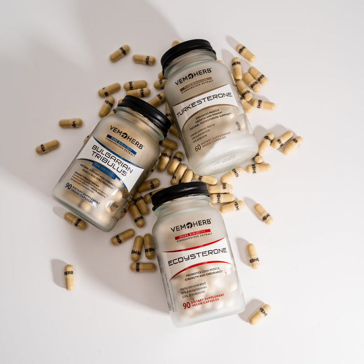 VemoHerb Ecdysterone, Dietary Supplement - 90 Capsules