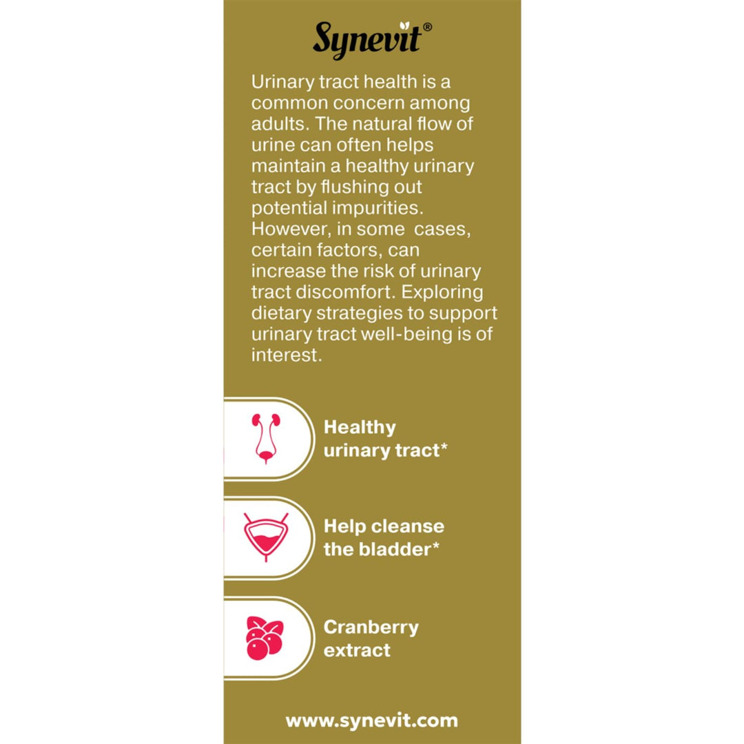 Synevit Volurine Urinary Health Support – 60 Capsules
