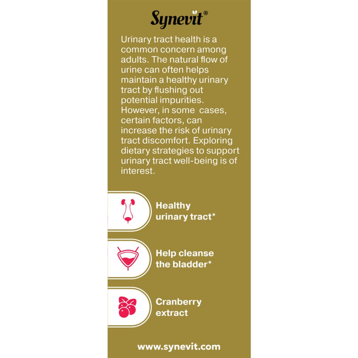 Synevit Volurine Urinary Health Support – 60 Capsules
